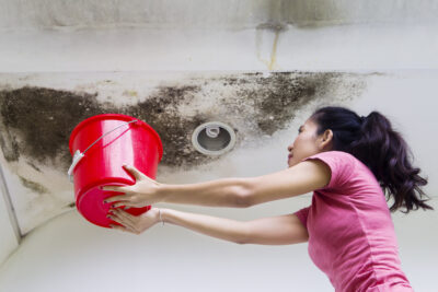 Adobe Stock royalty-free image #167653490, 'Young woman collecting drops rainwater' uploaded by Creativa Images, standard license purchased from https://stock.adobe.com/images/download/167653490; file retrieved on April 25th, 2019. License details available at https://stock.adobe.com/license-terms - image is licensed under the Adobe Stock Standard License