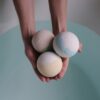 Photo by Burst: https://www.pexels.com/photo/person-holding-three-bath-balls-374039/