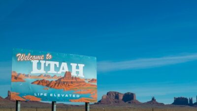 Photo by Joshua T: https://www.pexels.com/photo/welcome-to-utah-poster-under-blue-daytime-sky-954289/