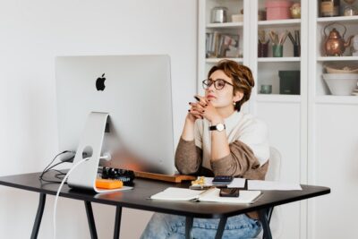 Photo by Karolina Grabowska: https://www.pexels.com/photo/focused-female-employee-reading-information-on-computer-in-office-4491443/