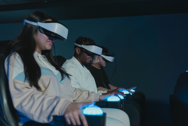 Photo by Tima Miroshnichenko: https://www.pexels.com/photo/a-group-of-people-playing-virtual-reality-glasses-6499007/