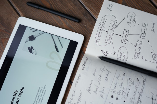 Photo by fauxels from Pexels: https://www.pexels.com/photo/photo-of-pen-on-top-of-notebook-3183170/