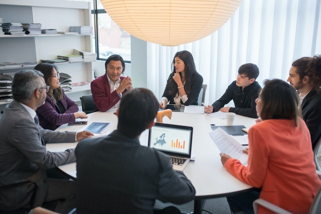 Photo by Kampus Production: https://www.pexels.com/photo/people-sitting-at-the-table-8190804/