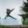 Photo by Sebastian Voortman: https://www.pexels.com/photo/woman-jumping-wearing-green-backpack-214574/