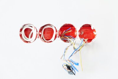 Photo by Daria Shevtsova: https://www.pexels.com/photo/opened-white-duct-with-wires-inside-1583656/