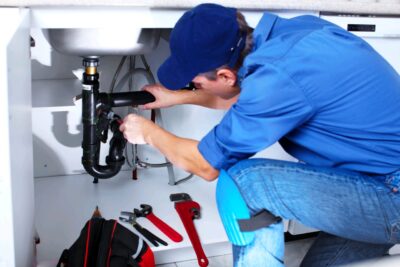 Adobe Stock royalty-free image #42570339, 'Professional plumber.' uploaded by Kurhan, standard license purchased from https://stock.adobe.com/images/download/42570339; file retrieved on August 9th, 2019. License details available at https://stock.adobe.com/license-terms - image is licensed under the Adobe Stock Standard License