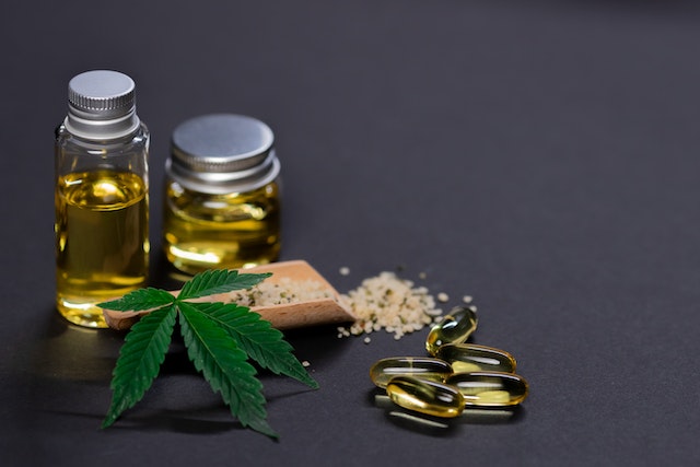 Photo by Kindel Media: https://www.pexels.com/photo/photo-of-marijuana-edibles-on-dark-background-7667731/