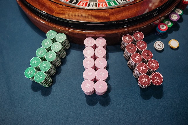 Photo by Pavel Danilyuk: https://www.pexels.com/photo/gambling-chips-in-a-game-of-roulette-7594185/