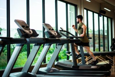 Photo by William Choquette: https://www.pexels.com/photo/an-on-treadmill-1954524/
