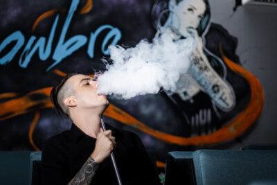 Photo by Dima Valkov: https://www.pexels.com/photo/man-smoking-vape-2730576/