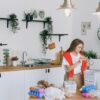 Photo by SHVETS production: https://www.pexels.com/photo/young-woman-utilizing-wastes-in-modern-kitchen-7512869/