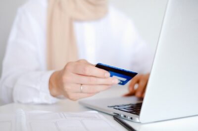 Photo by Anna Shvets: https://www.pexels.com/photo/person-in-white-long-sleeve-shirt-holding-credit-card-4482896/