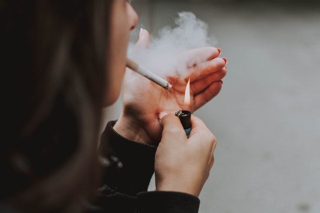 Photo by lil artsy from Pexels: https://www.pexels.com/photo/person-smoking-cigarette-2827798/