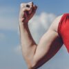 Photo by samer daboul: https://www.pexels.com/photo/man-raising-his-right-arm-2080544/